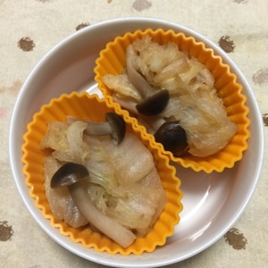 ウチの常備菜＊白菜としめじのちょっぴり甘め煮